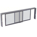 Horizontal Sliding Service Window XX Format - Choose Options (Custom Size)