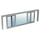 CRL Horizontal Sliding Service Window XOX Format