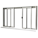 Custom Size -  CRL DW Series Four Panel Manual Deluxe Sliding Service Window OXXO