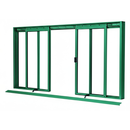 Custom Size -  CRL DW Series Four Panel Manual Deluxe Sliding Service Window OXXO