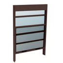 CRL Vertical Sliding Service Windows With Sash Balance, 1/4" Glass Or 1/4" Vinyl, Screen or No Screen - Custom Size