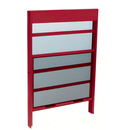 CRL Vertical Sliding Service Windows With Sash Balance, 1/4" Glass Or 1/4" Vinyl, Screen or No Screen - Custom Size