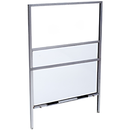 Vertical Sliding Service Window for Surface or Pocket Installation With Sash or No Sash - No Screen (Custom Size)
