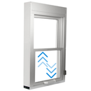 QuikServ Automatic or Manual Vertical Window