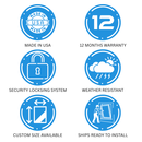 Bi-Fold Transaction Windows - Semi-Automatic, Manual (QuikServe)