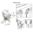 Florence Horizontal Sliding Pass-Thru Assembly OX-XO