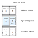CRL Sharyn Frameless Pass-Thru Window