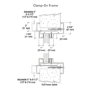 CRL Aluminum Framed, Exterior Glazed Vision Window