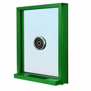 CRL Aluminum Framed, Exterior Glazed Ticket Window with Speak-Thru and Deal Tray
