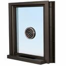 CRL Aluminum Framed, Exterior Glazed Ticket Window with Speak-Thru and Deal Tray
