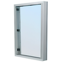CRL Aluminum Framed, Interior Glazed Vision Window with Surround Sound Voice System