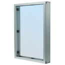 CRL Aluminum Framed, Interior Glazed Vision Window with Surround Sound Voice System