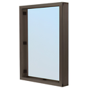CRL Aluminum Framed, Interior Glazed Vision Window with Surround Sound Voice System