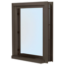 CRL Aluminum Framed Interior Glazed Exchange Window with Deal Tray and Surround Sound Voice System