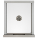 Quikserv Ticket Window with Deal Tray Bullet and Non-Bullet Resistant