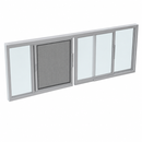 Horizontal Sliding Service Window OXO Format - Choose Options