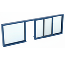 Horizontal Sliding Service Window OXO Format - Choose Options