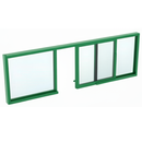 Horizontal Sliding Service Window OXO Format - Choose Options