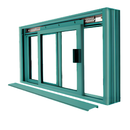 Custom Size -  CRL DW Series Manual Deluxe Sliding Service Window OX or XO