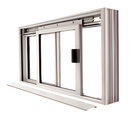 Custom Size -  CRL DW Series Manual Deluxe Sliding Service Window OX or XO