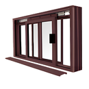 Custom Size -  CRL DW Series Manual Deluxe Sliding Service Window OX or XO