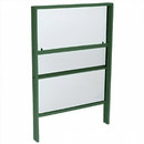 Custom Size -  CRL Vertical Sliding Service Window with 1/4" Vinyl Glazing without Screen