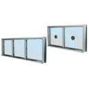 CRL Aluminum Multi-Lite Window Ticket Window