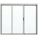 Custom Size -  CRL DW Series Manual Deluxe Sliding Service Window OXO