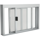 Custom Size -  CRL DW Series Manual Deluxe Sliding Service Window OX or XO