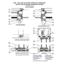 Custom Size -  CRL DW Series Manual Deluxe Sliding Service Window OXO