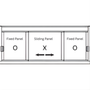 Barbara Horizontal Sliding Pass-Thru Assembly OXO