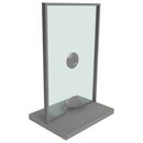 CRL Satin Anodized Ticket Window Unit