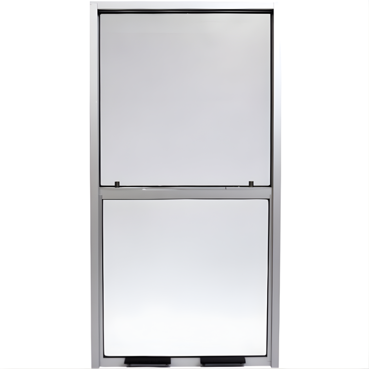 CRL Vertical Sliding Service Windows with Vinyl Glazing (Glass) and Sc
