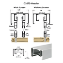 Florence Horizontal Sliding Pass-Thru Assembly OX-XO