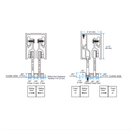 CRL Sharyn Frameless Pass-Thru Window