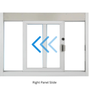 QuikServ Self-Closing Windows - 0X Or X0 - 1/4" Or 1" Clear Tempered Glass
