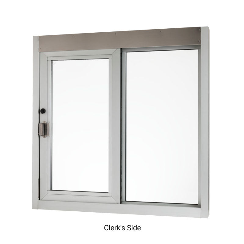 QuikServ Self-Closing Windows - 0X Or X0 - 1/4" Or 1" Clear Tempered Glass