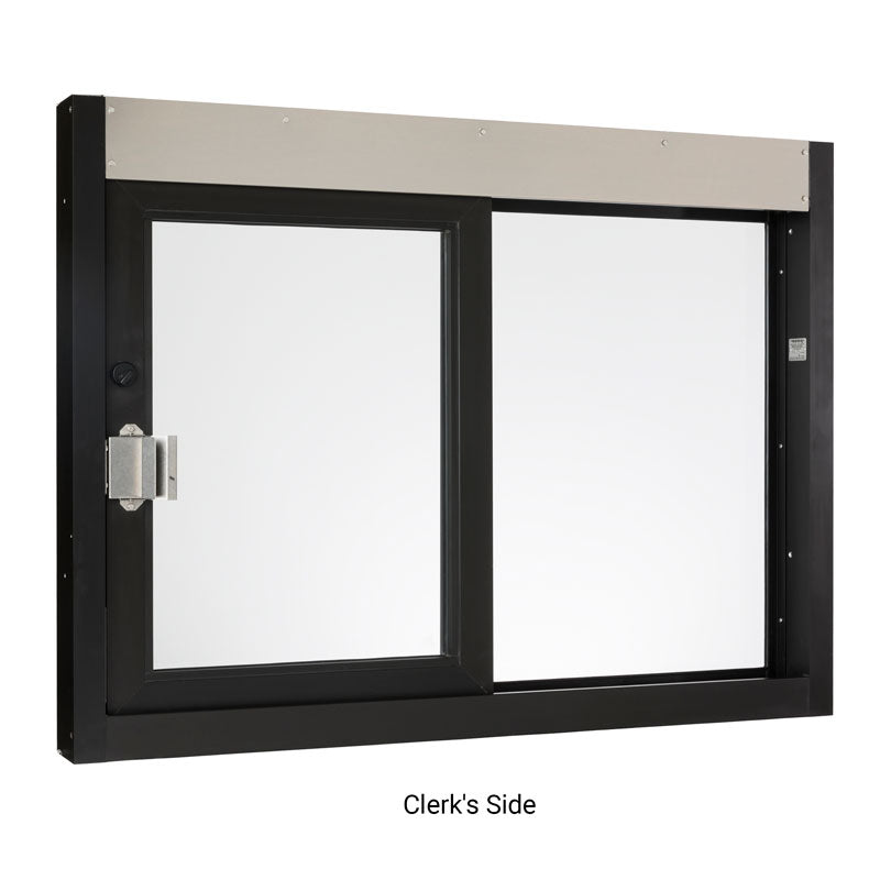 QuikServ Self-Closing Windows - 0X Or X0 - 1/4" Or 1" Clear Tempered Glass