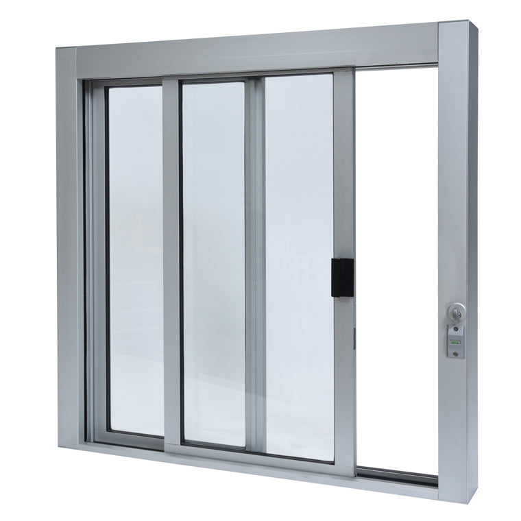 CRL Standard Size Self-Closing Deluxe Service Window (Glazed or Unglazed) - Sill, Half-Track or Full-Track Option