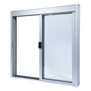 CRL Standard Size Manual DW Deluxe Service Window (Glazed or Unglazed) - Sill, Half-Track or Full-Track Option