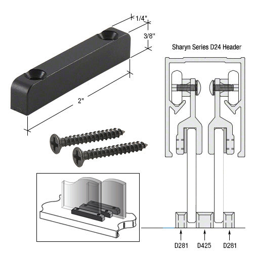 CRL Nylon Lower Guide - High Profile