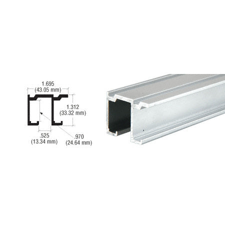 CRL Double Overhead Track for Pass-Thru Windows