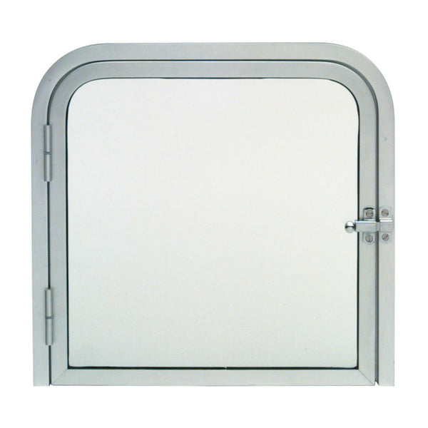 CRL 11-3/8" x 11-11/16" Package Slot with Hinged Clear View Door