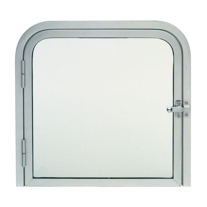 CRL 11-3/8" x 11-11/16" Package Slot with Hinged Clear View Door