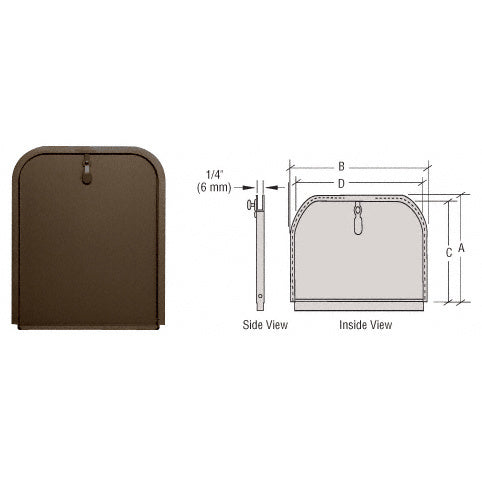 CRL 10-1/8 x 8-1/4" Package Drop Slot