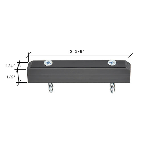 CRL 1/2" High Nylon Lower Guide