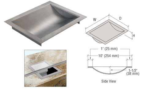 CRL Standard Drop-In Deal Tray