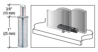 CRL Retractable Metal Tip Lower Guide