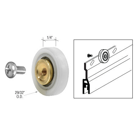 CRL Nylon Ball Bearing Roller