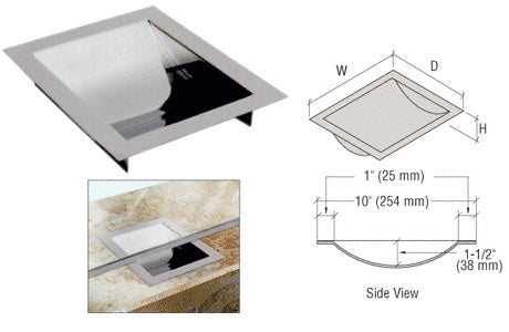 CRL Standard Drop-In Deal Tray